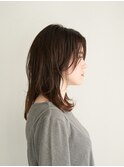 顔型別ヘアスタイル特集/マロンベージュ/Aラインボブ/新宿