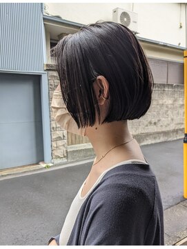 ヂウ 藤沢(zhu) ダークトーン×ミニボブ[藤沢/藤沢駅/完全個室]