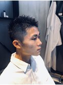 スパイキーフェードカット