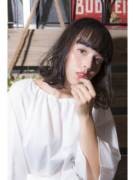 ミエル ヘア 新宿(miel hair) 〈mielhair新宿〉艶ボブ　TOKIOトリートメント