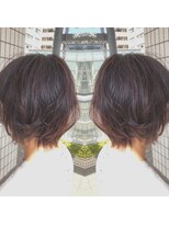 スタジオ アルファプラス 日暮里店(studio α+)&nbsp;ステップボーンカット×ケアパーマ【スタジオアルファプラス】