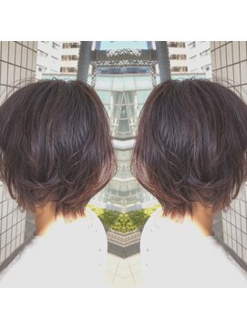 スタジオ アルファプラス 日暮里店(studio α+) ステップボーンカット×ケアパーマ【スタジオアルファプラス】