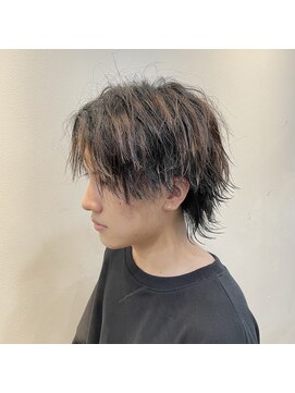 イーチ ディー ヘアーアンドトータルビューティー(each dee hair&total beauty) ウルフ×マッシュ