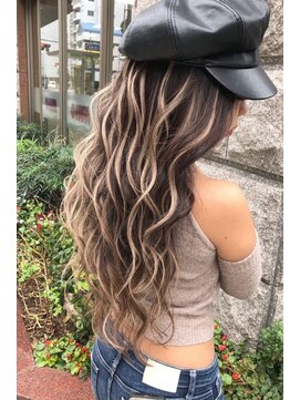 リア 大阪梅田(Ria) ~アッシュ ハイライトシールエクステ~【Ria 大阪 梅田】