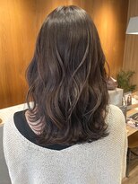 アイフィールアヴェダ 船堀店(i feel AVEDA)&nbsp;【木村】ミディアムレイヤー×ナチュラルブラウン