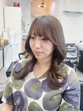 グーフィートーキョー 銀座(Goofy Tokyo) ロングヘア/レイヤーカット/ワンカール/韓国風/顔周り/髪質改善