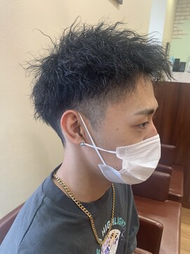 アメイジングヘアー 千歳店(AMAZING HAIR) ツイストスパイラルパーマ/メンズカット/刈り上げ/20代30代40代