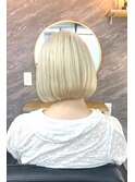 ～ブロンドヘア　ボブ～　【Ria 大阪 梅田】