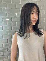 アングゥ ウル(ungu ul) レイヤースタイル/韓国/フェイスレイヤー/髪質改善カラー