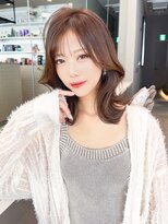 ロンド クラン 岡崎(Lond Clan)&nbsp;マロンベージュ×くびれヘア