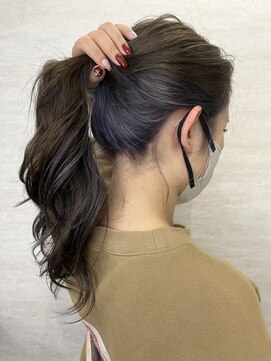 アリイ(ali'i) 【ali'i】インナーカラー×ラベンダー