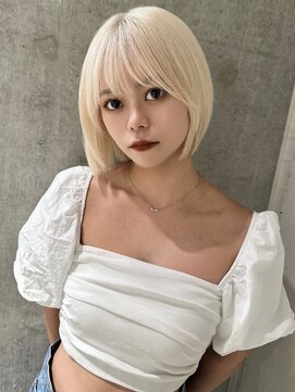 モニカ(MONIQA) 【ブロンド】ブリーチデザインカラー