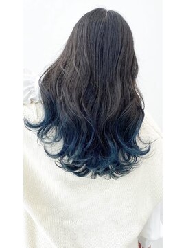 アライブ ハラジュク(ALIVE harajuku) 【ALIVE 夕貴】ブルーグラデーションカラー