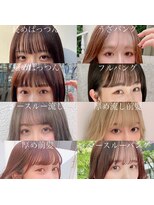 メゾンアクア 表参道(Maison ACQUA)&nbsp;◆シースルーバング/前髪/前髪カット/ぱっつん/流し前髪