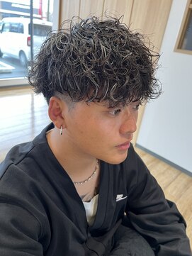 アンソメット 筑後店(UN SOMMET) 波巻きスパイラルパーマ ハイライト