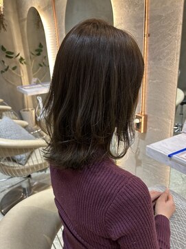 ロンド エスポワール 錦糸町(Lond espoir) くびれレイヤー　ミディアムレイヤー　鎖骨レイヤー