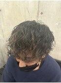 メンズ 波巻きパーマ