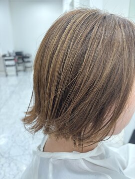 ヘア ポジション HAIR Position 能代北店 外ハネボブ