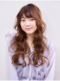 大人スウィートなふんわりロング