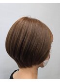 アプリエカラー & ロングヘアー→ショートカット
