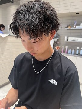 ロンド クラン 岡崎(Lond Clan) ツイストスパイラル_ツーブロック_波巻きスパイラル