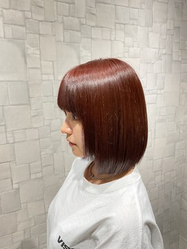 ゼル 郡山駅前(ZELE) チェリーレッドボブ