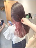 チョコレート×ペールピンク＊*【横浜/横浜駅】