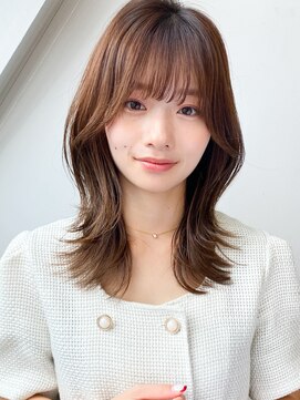 スタートウキョウ 渋谷駅(STAR TOKYO) 【透明感♪韓国風再現性】シースルーバング大人可愛い小顔