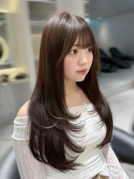 ロンドウル 熊本(Lond ulu) 韓国ヘア/ブリーチ/顔周りカット/ハイトーン/レイヤーカット/