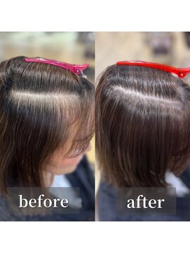 シンズ 仏生山店(SHIN'S) 白髪ぼかしハイライト