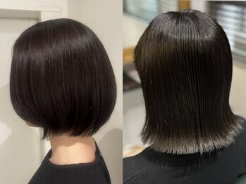 ヘッドルーム ディスティネーション(Head Room Distination)の写真/【大阪梅田/中津】ノンジアミンカラーを使用！地肌に優しく、キレイに染まるから大人女性から人気★