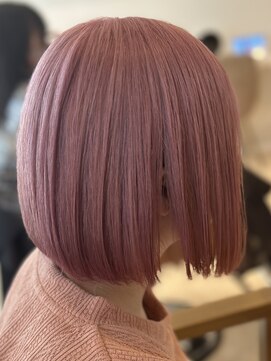 ヘアーサロン リアン 熊谷2号店(hair salon Rien) ペールピンク！