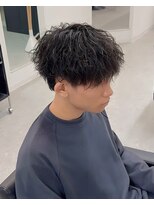 ブライト(BRIGHT)&nbsp;マッシュ緩めツイストスパイラルパーマ