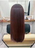 憧れの艶髪に♪髪質改善×高発色カラー