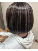 コントラストホワイト系ハイライト♪