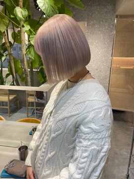 リムレスバイサンク 万代 新潟駅(LIMLESS by cinq) ミルクティーベージュピンクベージュラベンダーベージュカラー