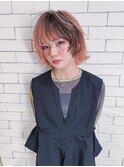 デザインカラー×マッシュボブ