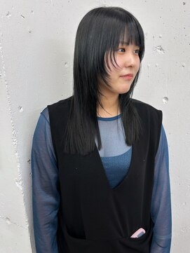 ソーソー(SoSo) ショートボブハイライトレイヤーカットヘアセット/鹿児島/天文館