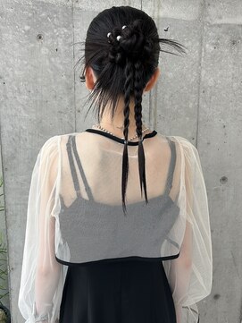 オムズポカ 栄矢場町店(OM's poka) カチモリヘア/ポニーテール/ヘアセット