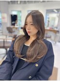 ブリーチなしダブルカラーベージュ