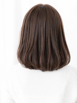 カバーヘア ブリス 上尾西口店(COVER HAIR bliss) 抜け感ワンカール小顔ミディアム//上尾20代30代40代