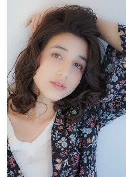 ベリテツー 京成大久保(verite2) 大人ウェーブミディアム♪［京成大久保/髪質改善/ヘッドスパ]