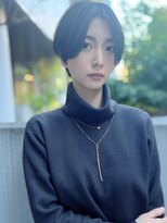 ラウンジ モリオ イケブクロ(Lounge MORIO Ikebukuro) 【morio池袋】前下がりタイトショート