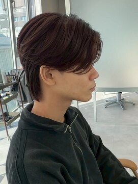 ジーナ 天神(Zina) 毛流れセンターパート(メンズカット/ダウンパーマ/ナチュラル)