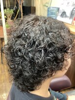 サロン ド アイ ソレイユ(Salon de i Soleil)&nbsp;トップを抑えたメンズパーマスタイル！