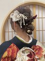 ザザ ZA/ZA 神楽坂&nbsp;ヘアセット、ヘアアレンジも得意です！着付けも担しています。