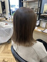 アルター(aL ter)&nbsp;ダークアッシュ/ミディアムレイヤーカット/鎌取店/市川いづみ