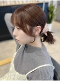 レイヤーカットハッシュカット髪質改善顔周り前髪ボブブリーチ