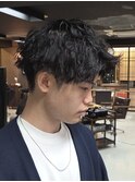 博多メンズツイストパーマ