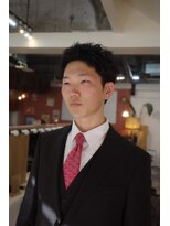 エディ(Edy)&nbsp;スパイキーショート刈り上げジェットモヒカン眉毛カット岡山